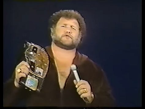 Tommy Rich, Fan Sign, Austin Idol, Harley Race, Mr. Wrestling II, Kevin Sullivan and Tony Atlas, Ivan Koloff and Alexis Smirnoff with Rock Hunter, Leroy Brown, Dusty Rhodes