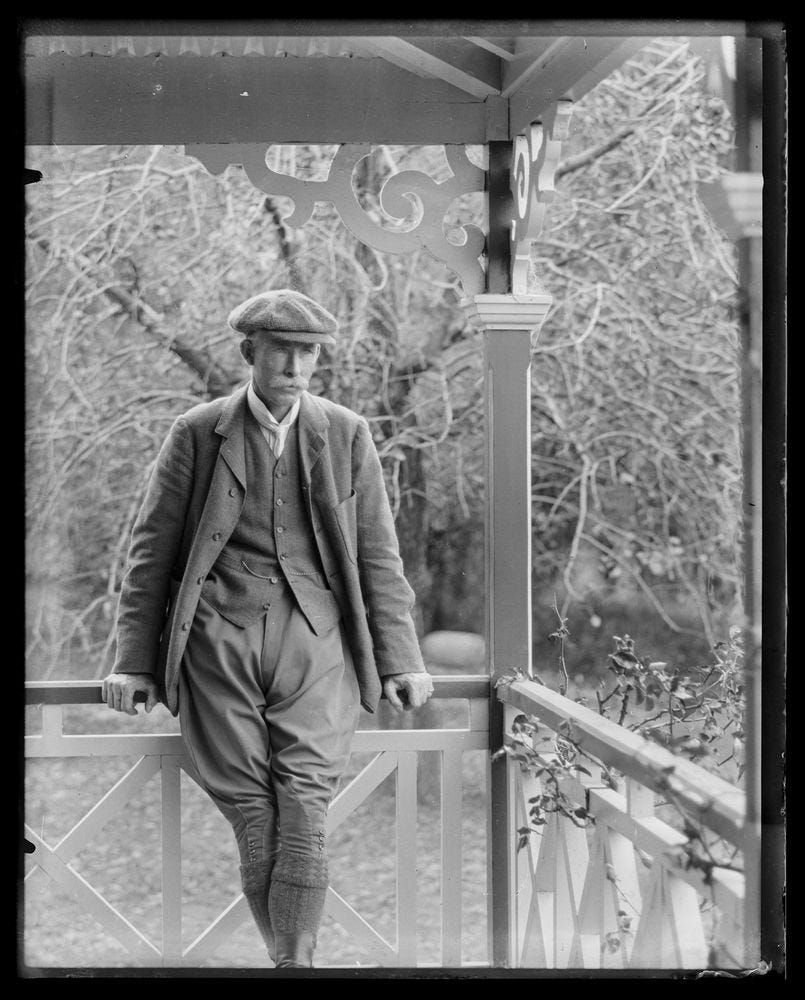 B.000735; Portrait of William Herbert Guthrie-Smith; Circa 1930; Guthrie-Smith, William