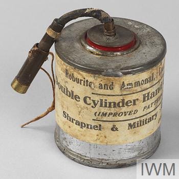 Jam Tins for Germans. | Royal Irish - Virtual Military Gallery