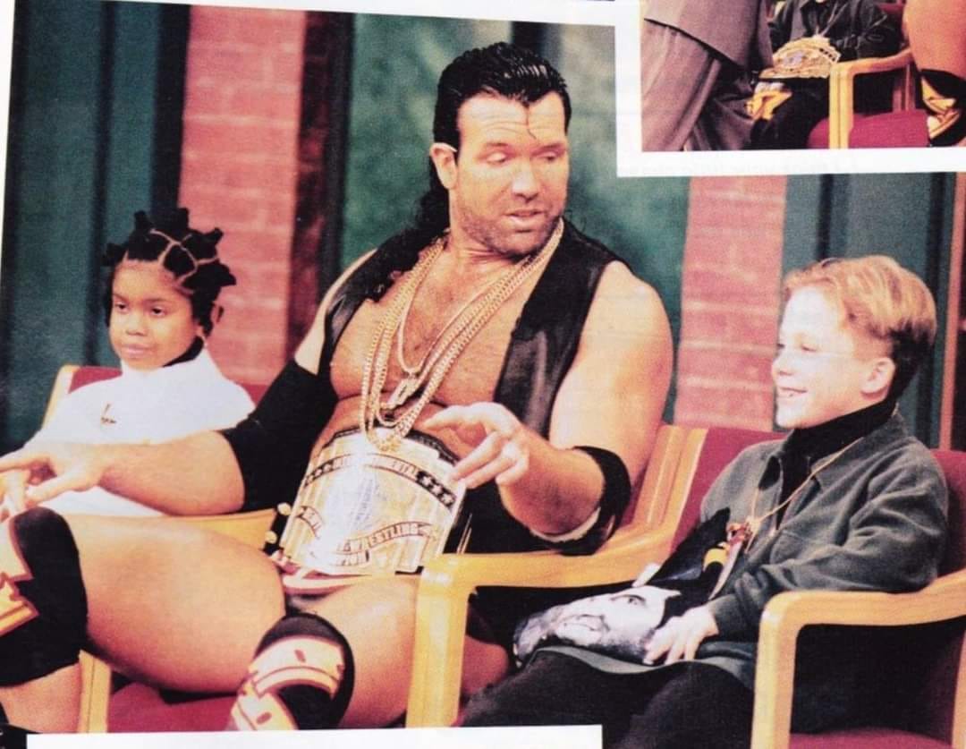 When Razor Ramon was so moved after hugging two kids with AIDS that he ...
