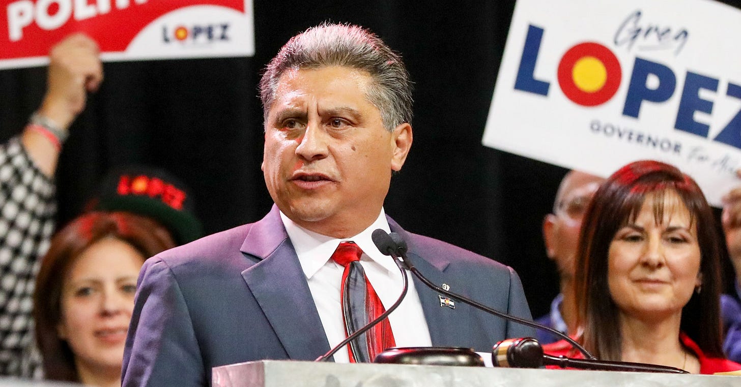 Greg Lopez wants conversations on guns, abortion, housing and inflation.  But he won't 'require anybody to do anything.'