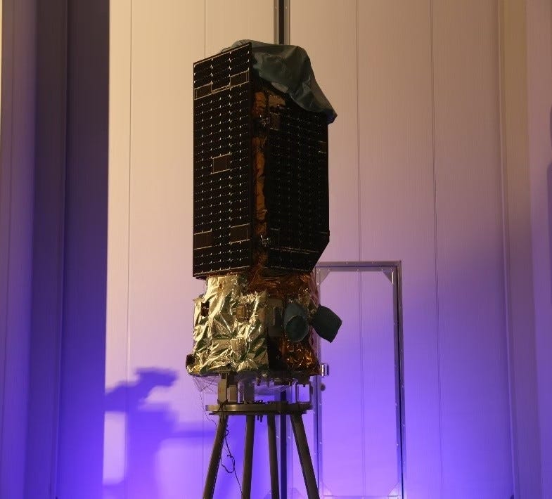 Earth Eye Co’s Changguang Satellite Technology Co Ltd-built TEE-01B satellite in the late stages of production.