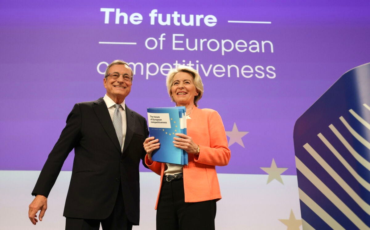 Draghi, ecco il rapporto sulla competitività: "800 miliardi per colmare il  ritardo dell'Ue" - Fortune Italia
