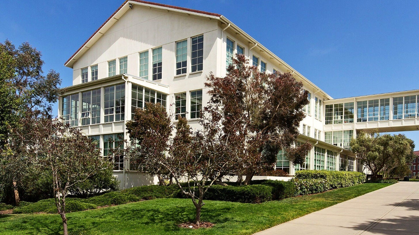 The Letterman Digital Arts Center in San Francisco's Presidio. Image: Frank Schulenburg via Wikimedia Commons The Letterman Digital Arts Center in San Francisco's Presidio. Image: Frank Schulenburg via Wikimedia Commons