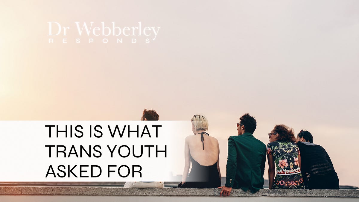 What Trans Youth Actually Need From Gender Services