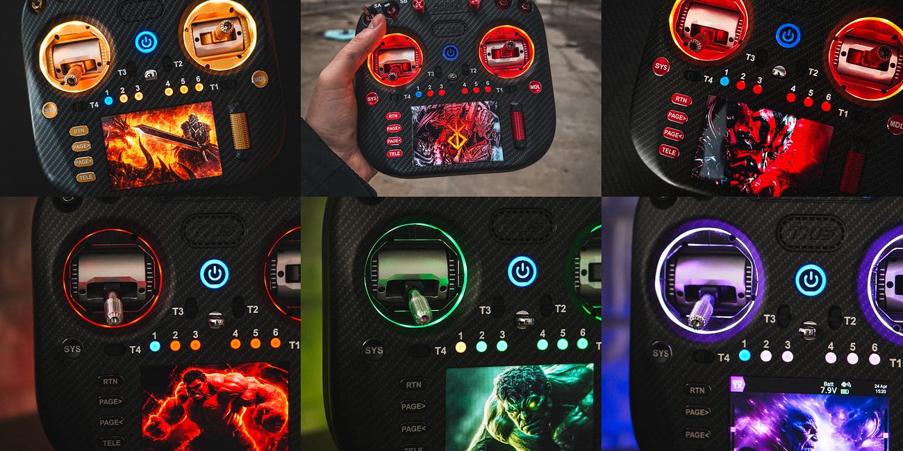 Стильні теми для TX15 + TX16S MK3 / MK2