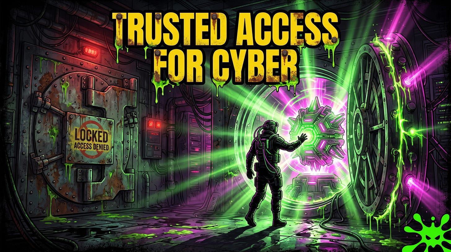 OpenAI cyber defense plan, Trusted Access for Cyber, GPT-5.5-Cyber, dual-use AI security, democratizing cyber defense, vulnerability research, refusal boundary