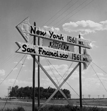 Kinsley, KS, 1955