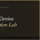 Step 1 · The Genius Extraction Lab