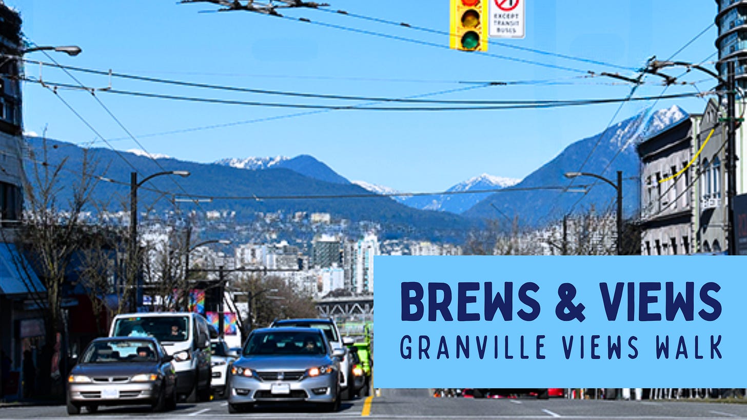 Brews and Views: Granville Views Walk