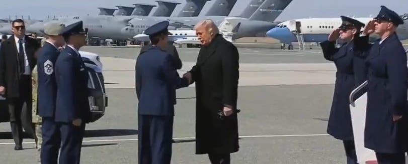 Families Of Fallen US Troops Don’t Allow Trump To Bring Cameras To Dignified Transfer