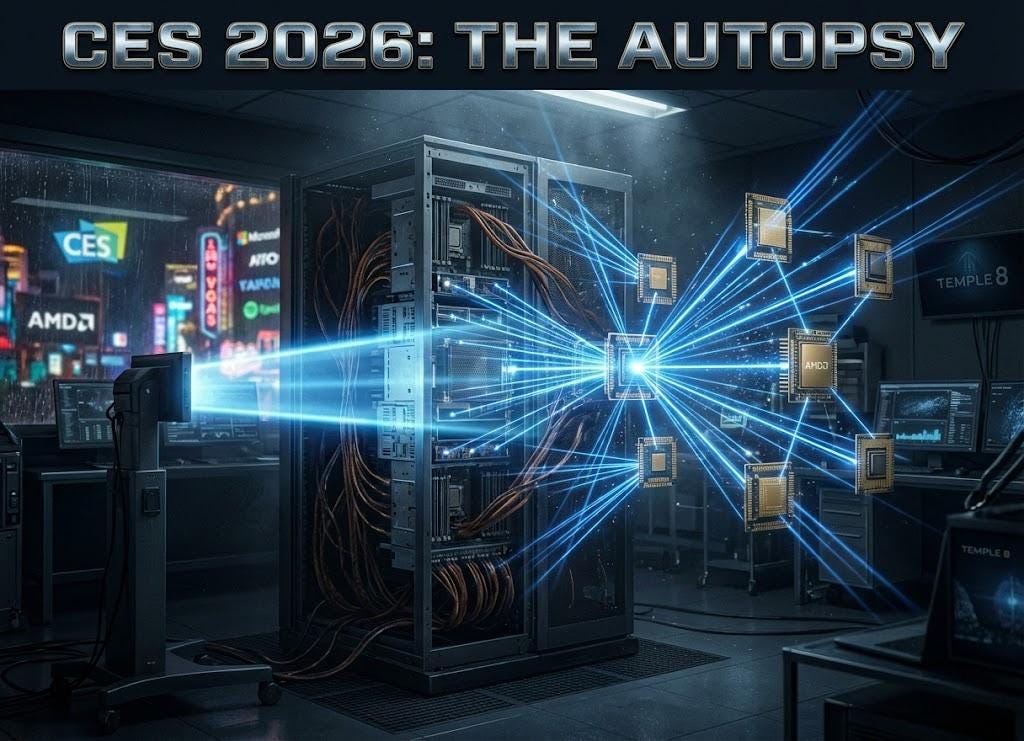CES 2026 Investment Analysis: AMD, Broadcom, and the Death of NVLink