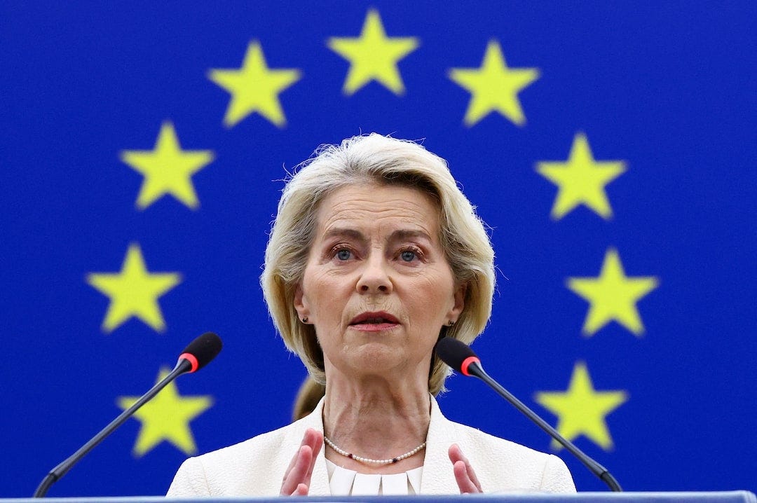 State of the European Union address (SOTEU) by European Commission President Ursula von der Leyen, in Strasbourg