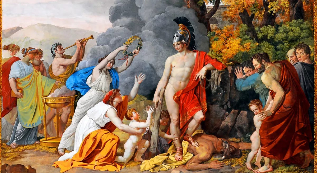 Theseus —The Hero of Athens and classical Greek Literature