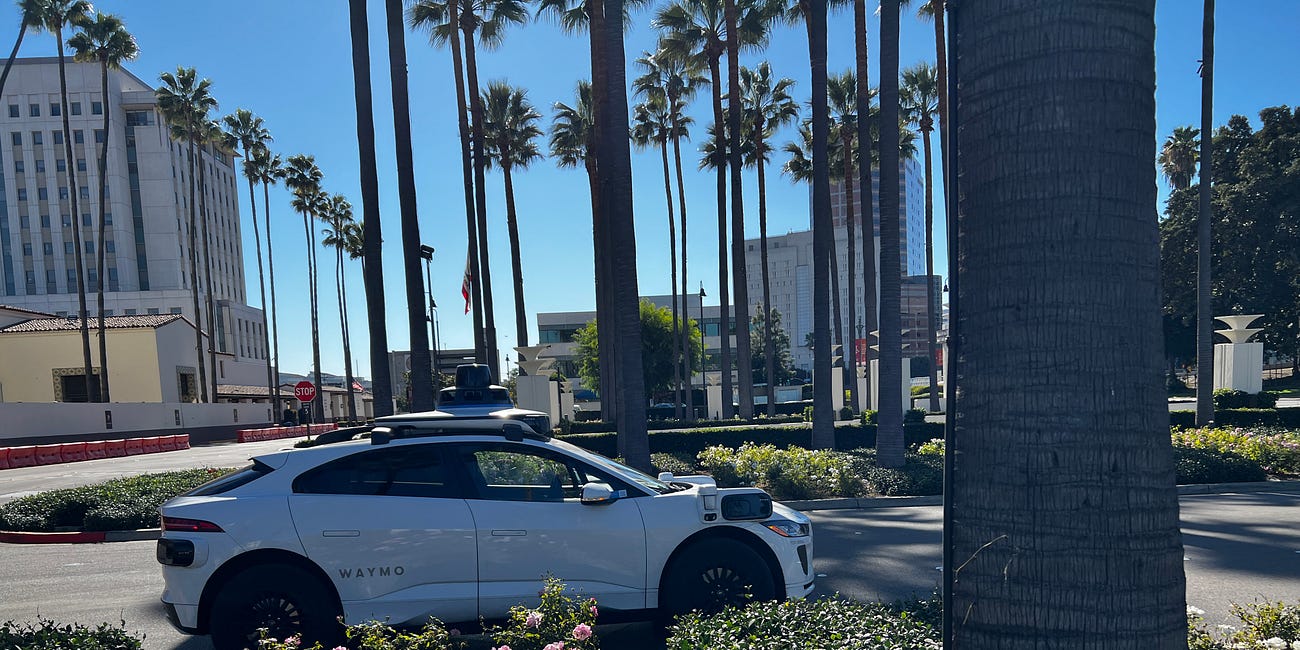 On Riding a Waymo in LA