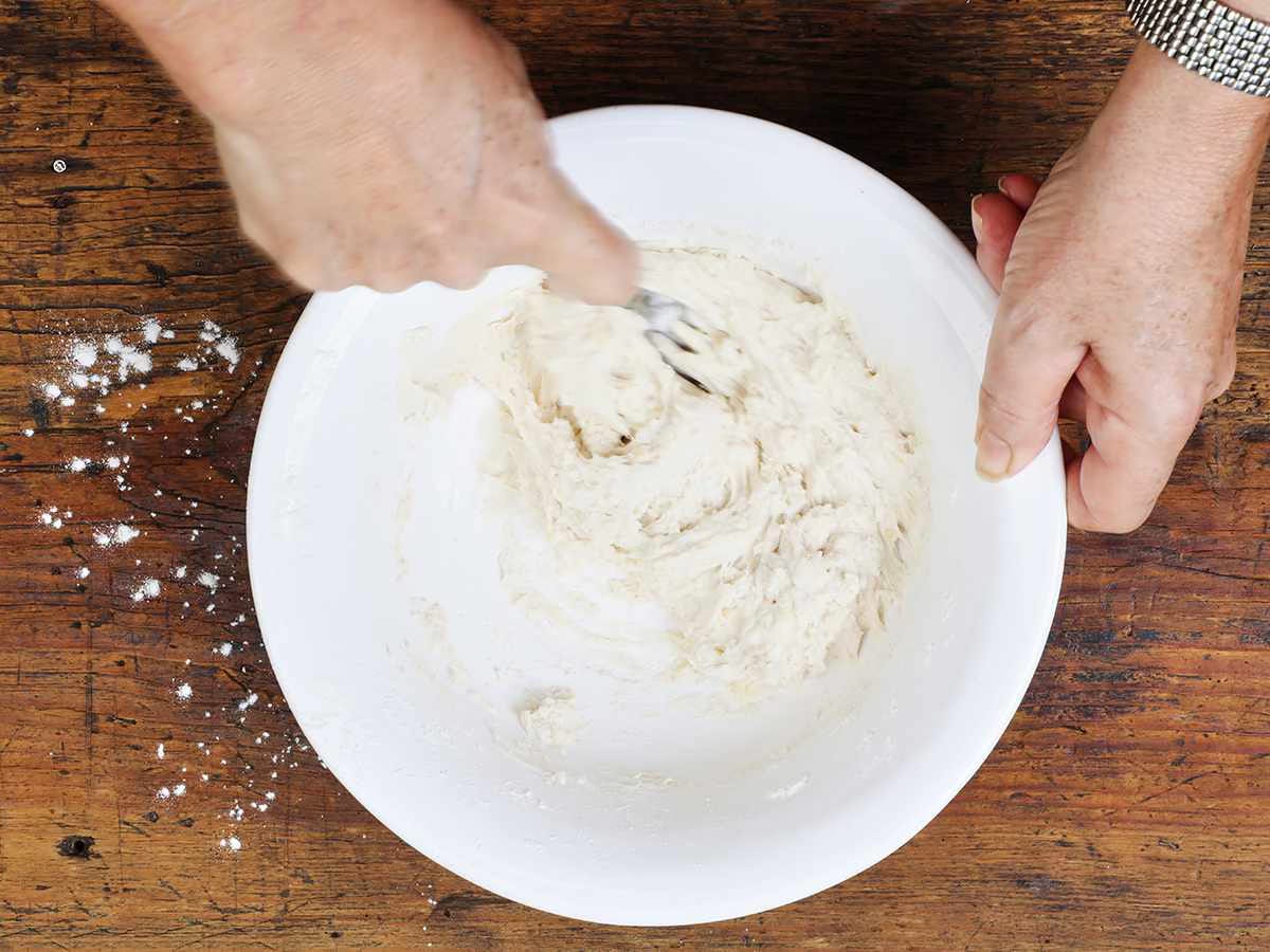 Making Buñuelo Dough