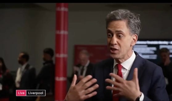 Figure 1 - Miliband Looking Ill