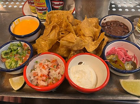 San Diego Mexican food Raval dining guide food guide Barcelona mexican food quesadillas modello nachos paloma cocktails michelada