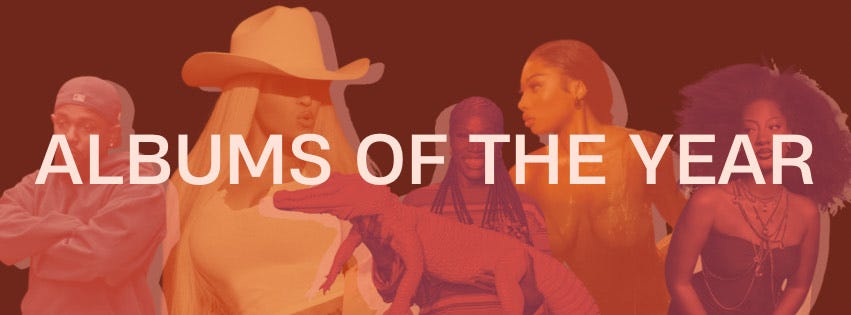 ALBUMS OF THE YEAR