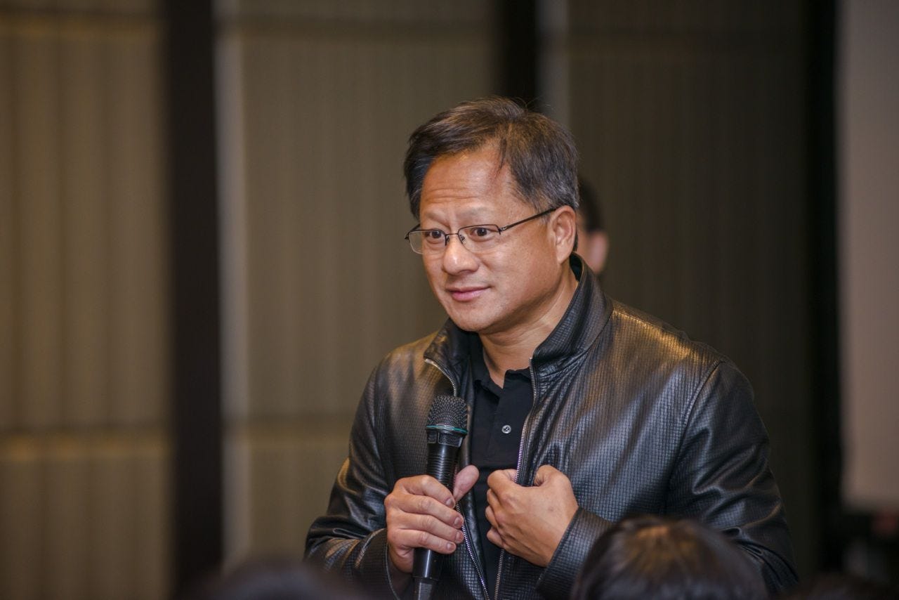 Jensen Huang speaking at Computex Taipei
