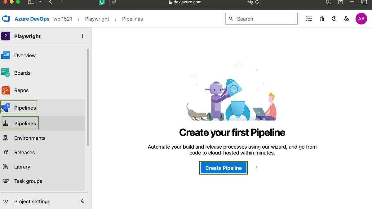 A Guide to Azure DevOps Pipelines and Test Plan with Playwright