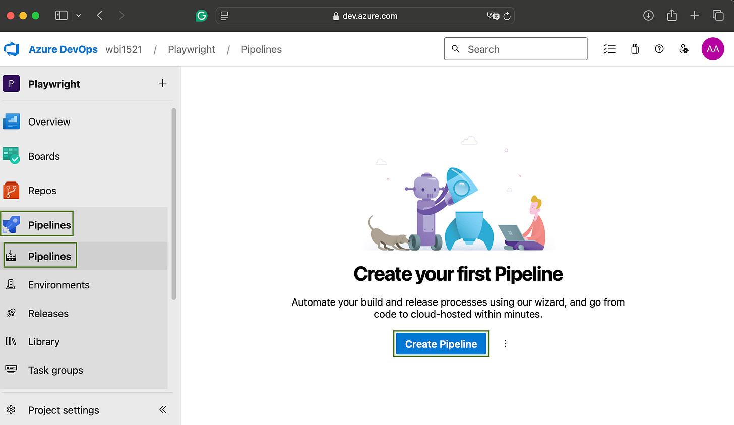 A Guide to Azure DevOps Pipelines and Test Plan with Playwright