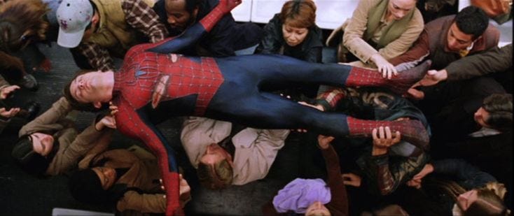 Spider-man 2 train scene