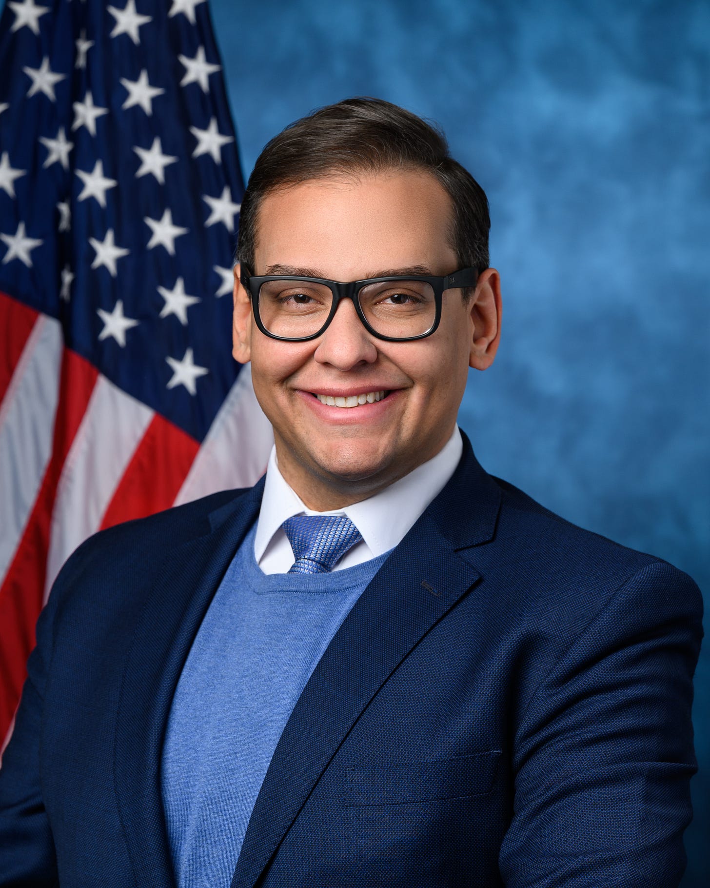 The newly unemployed George Santos.
