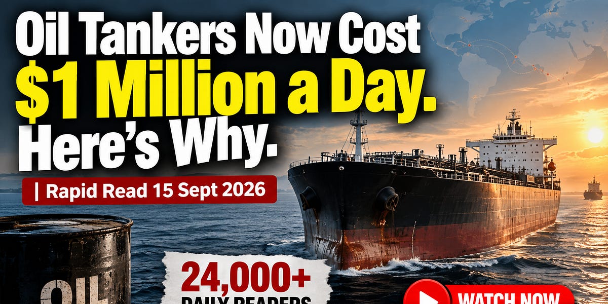 Strait of Hormuz Tanker Charters Hit $1.035 Million Daily
