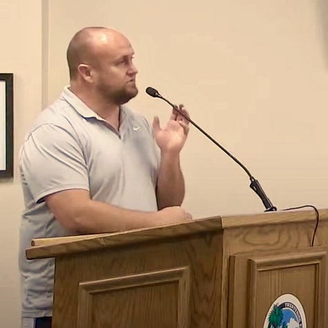 Mike Podegracz, Veno Nathraj and Matt Shragg address City Council on wastewater at Project Phoenix