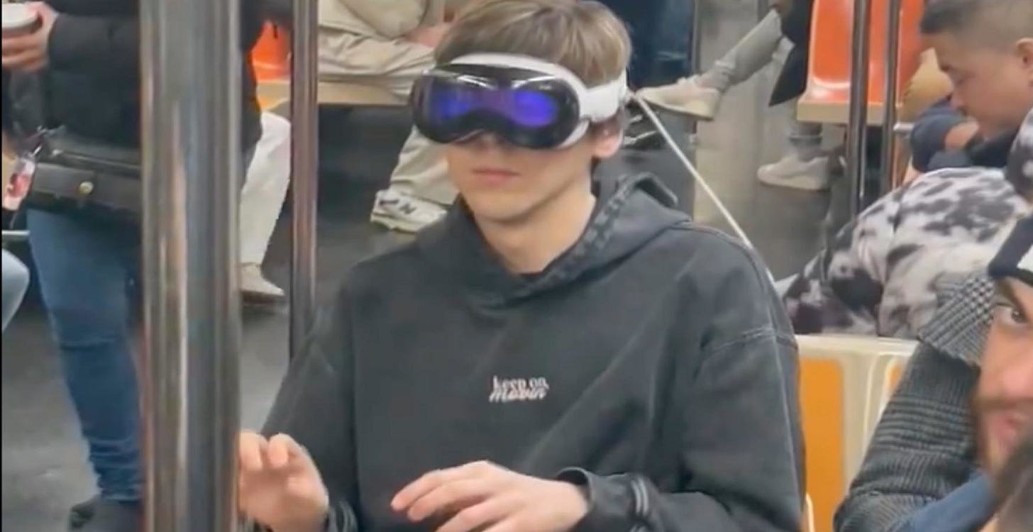 Apple Vision Pro In Public | Know Your Meme