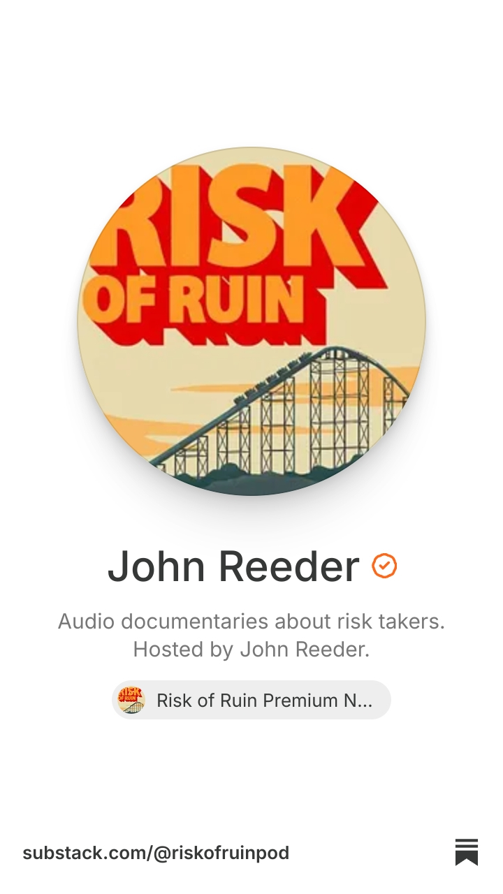 John Reeder | Substack
