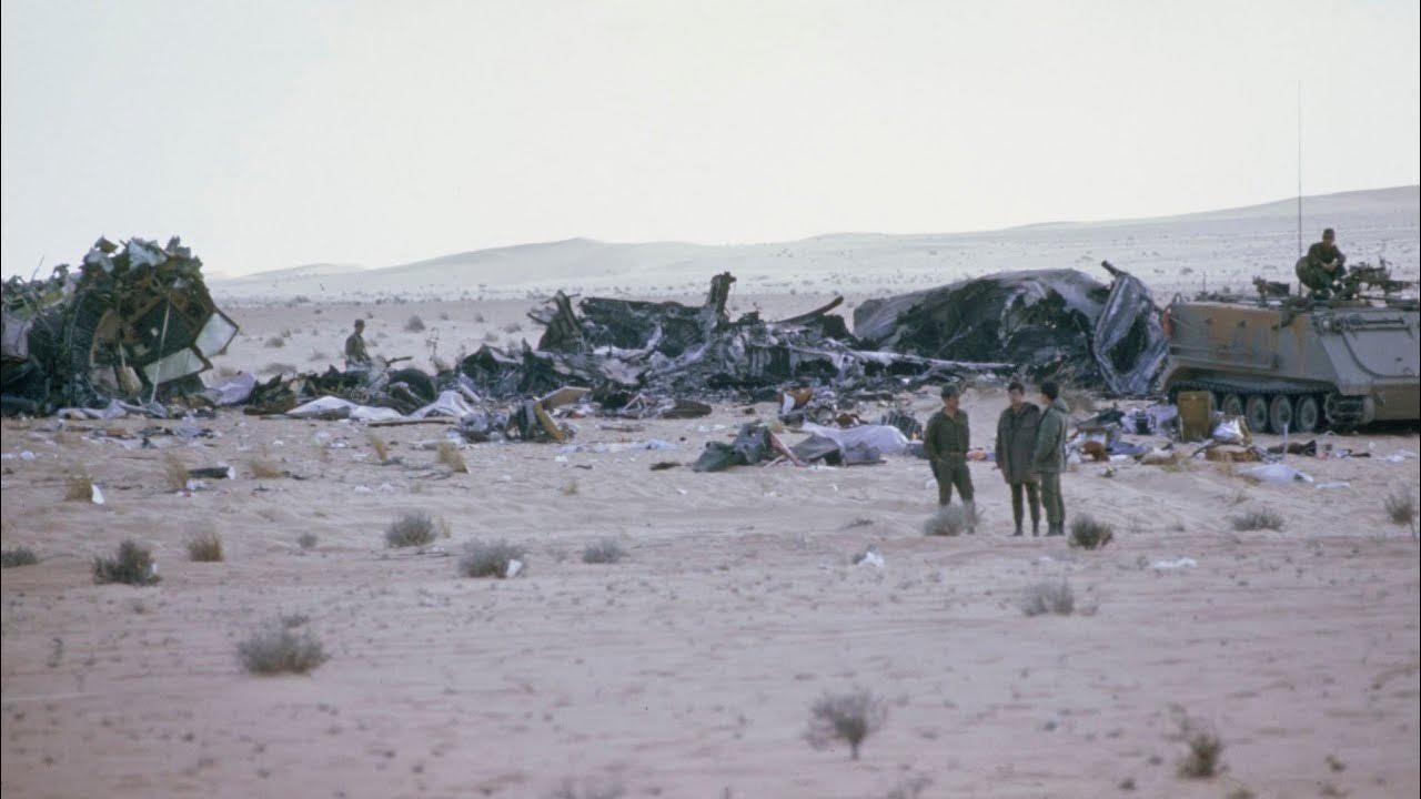 The tragic aftermath of Libyan Arab Airlines Flight 114, shot down by Israel on February 21, 1973, after accidentally entering Israeli-controlled airspace during a sandstorm, killing 108. The tragic aftermath of Libyan Arab Airlines Flight 114, shot down by Israel on February 21, 1973, after accidentally entering Israeli-controlled airspace during a sandstorm, killing 108.