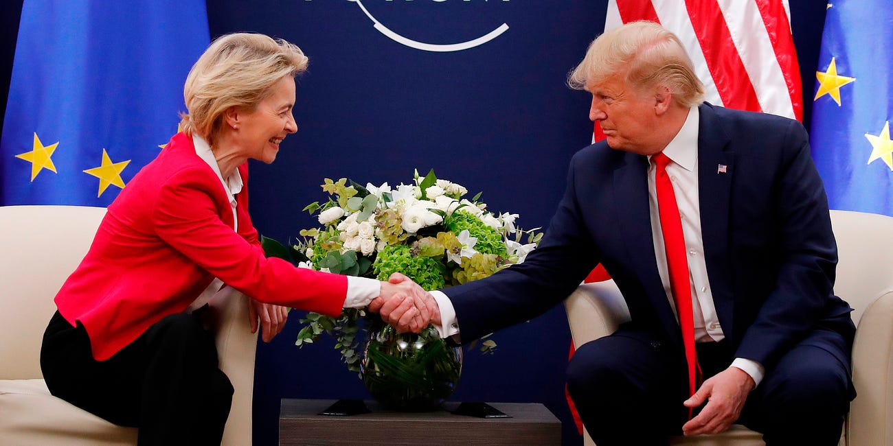Von der Leyen is unlikely to defend Europeans from Trump