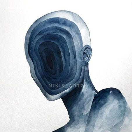 A person with a face painted in blue

AI-generated content may be incorrect.