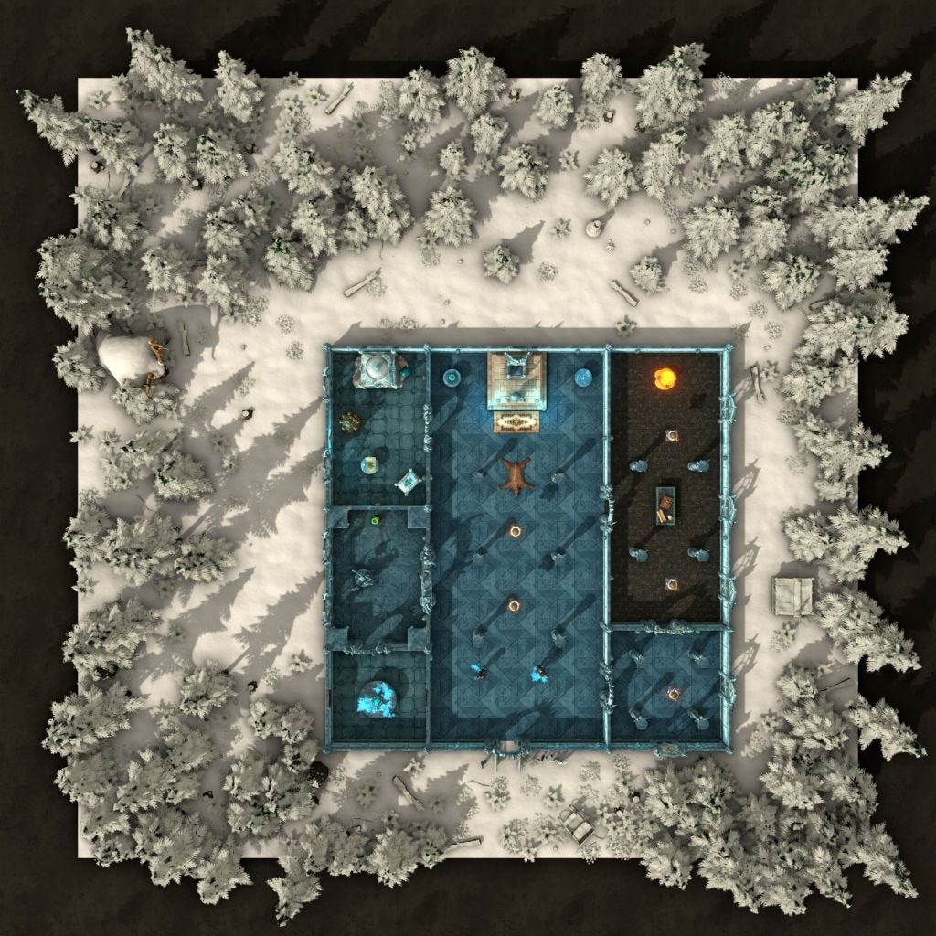 battlemap fantasy gratuite