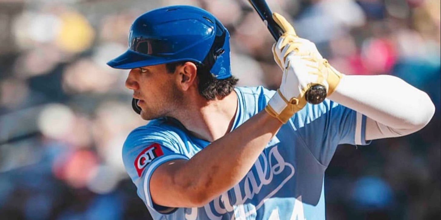 Jac Caglianone hits first Spring Training home run with Royals