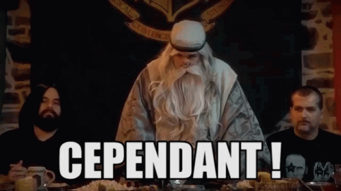 Cependant ! Cependant !