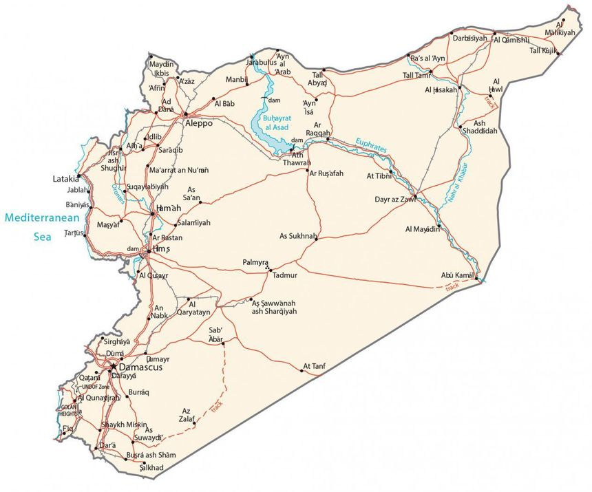 Syria Map