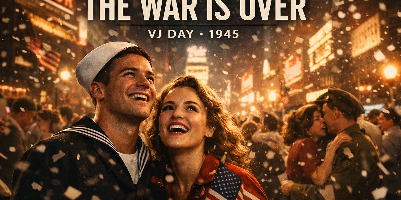 🎯 VJ Day LIVE: The Broadcast That Ended World War II