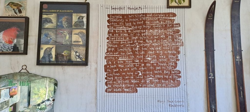 The Imperfect Manifesto