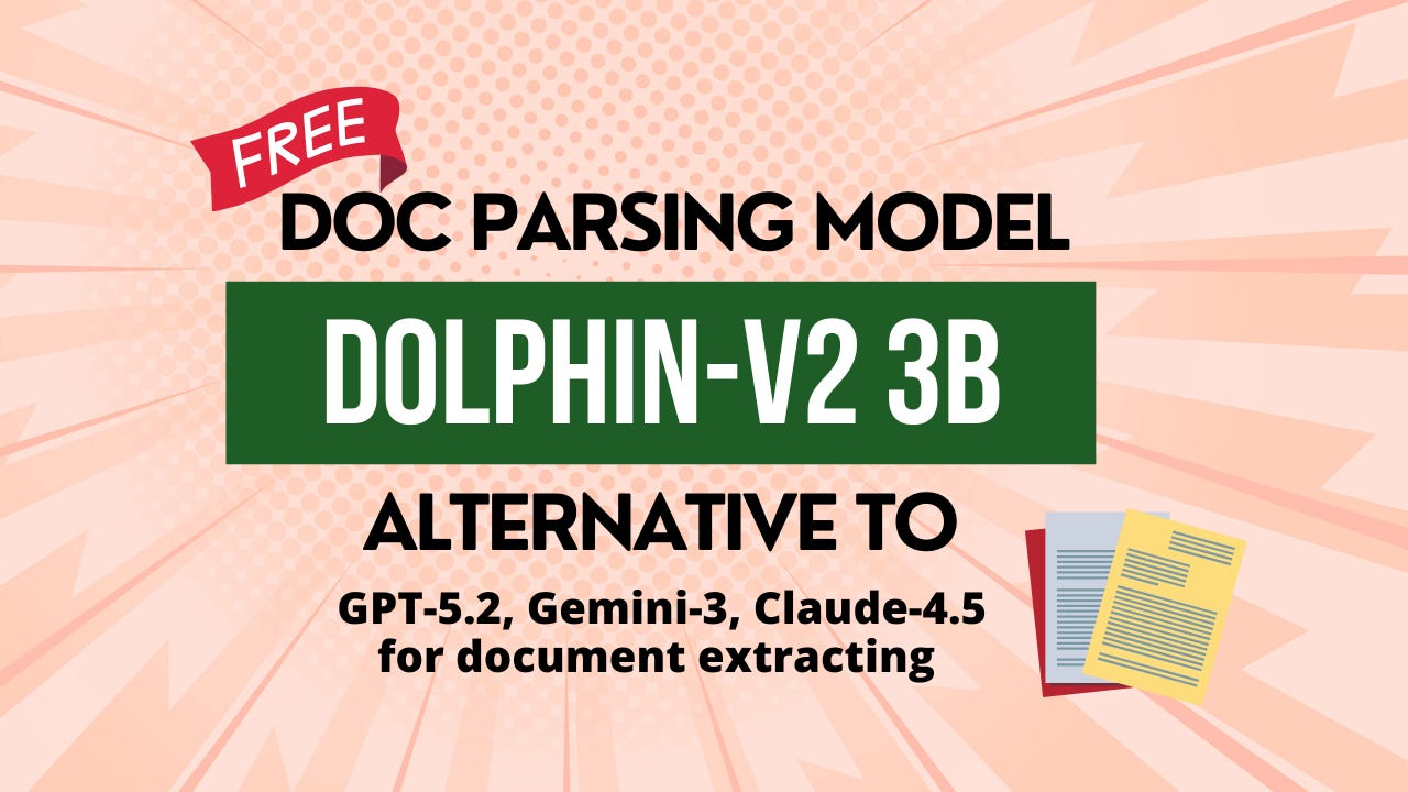 Dolphin v2: Free Alternative to Document Understanding APIs of GPT