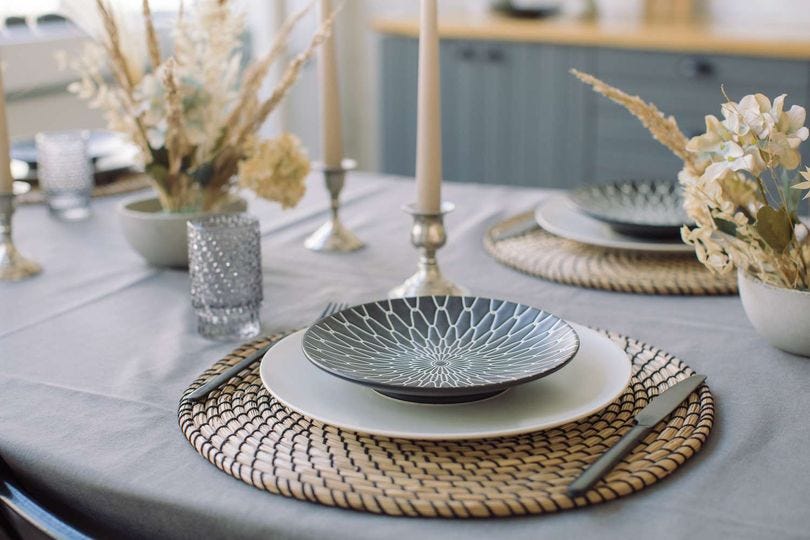 May be an image of napkin ring