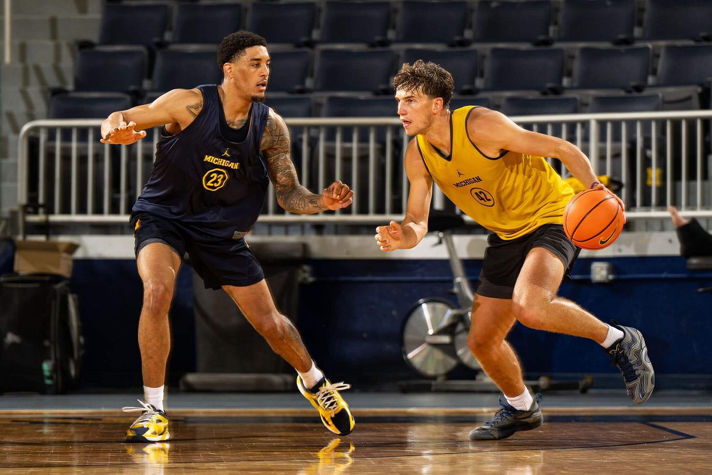 How Yaxel Lendeborg is finding his fit with Michigan basketball - The  Athletic