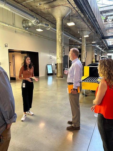 Inside Newlab Detroit