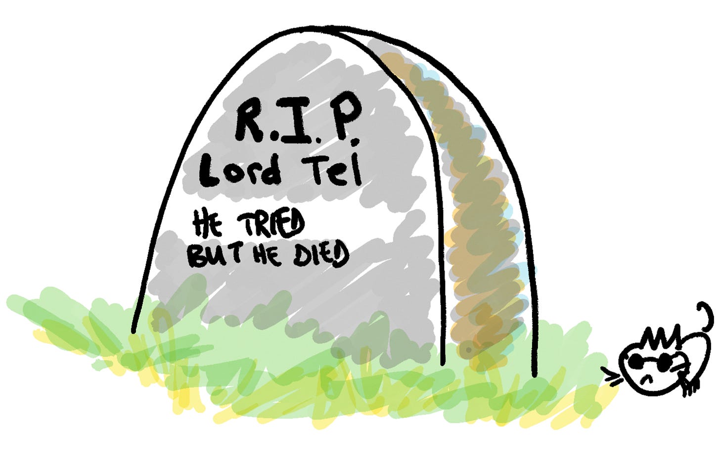 Terry's tombstone, by Terry