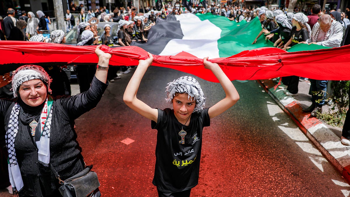 Palestinians commemorate Nakba; 40% of Sudan faces “acute hunger”; U.S. offers aid to Cuba amid U.S. blockade of Cuba