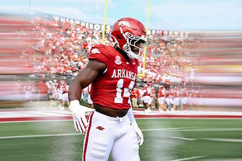 Arkansas football photos.