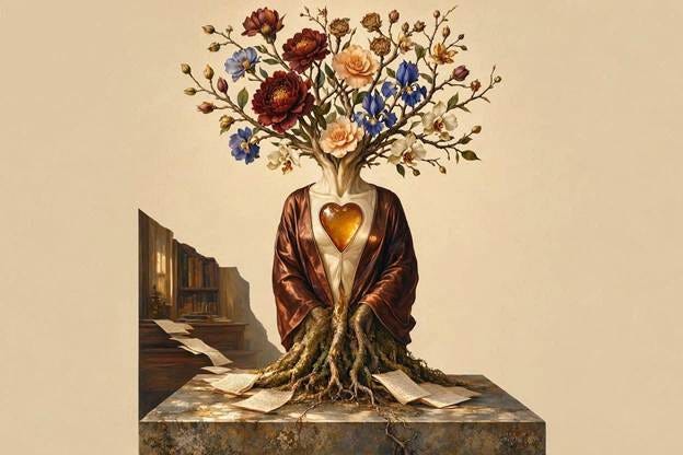An imaginative, philosophical conception of Ego integrity in full bloom. 