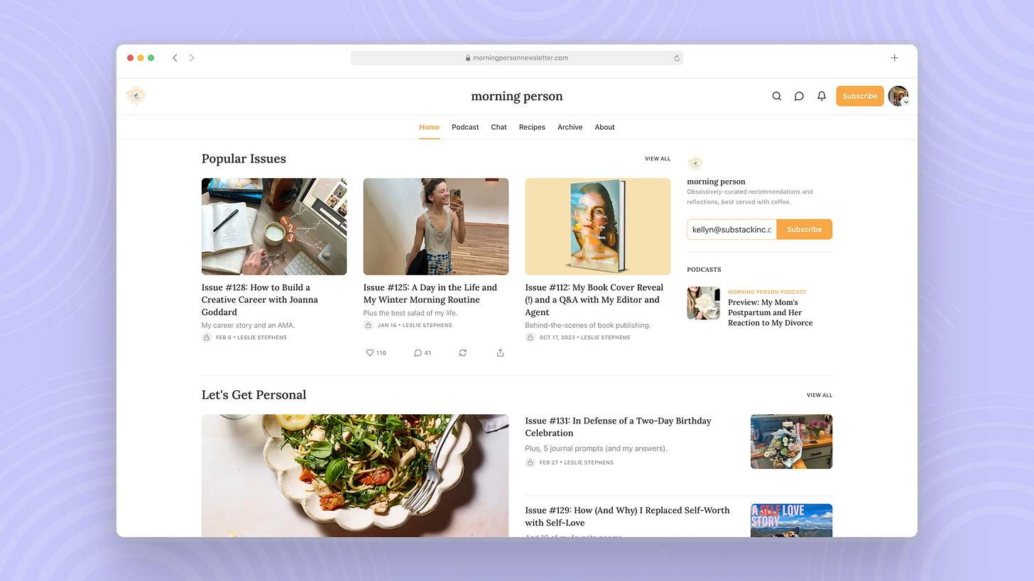 Building the next generation of media brands on Substack